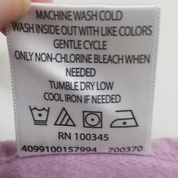 SOFT lilac-colored EUC swimsuit cover- w pockets! - Picture 4 of 5